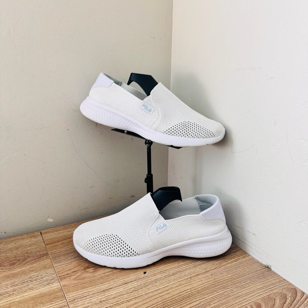 Fila Mallorca slip-on sneakers White Mesh Women’s Size 8